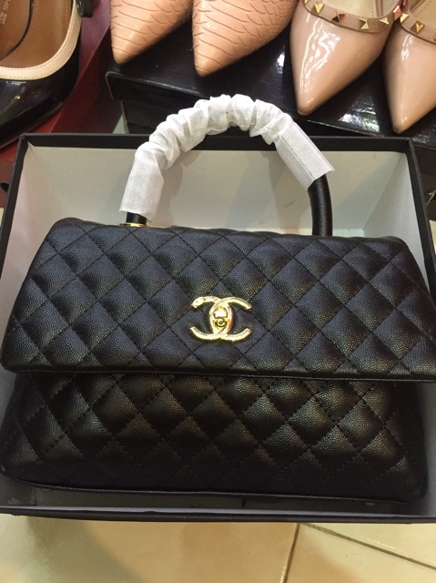 Túi Chan coco da hạt gạo loại đẹp fullbox