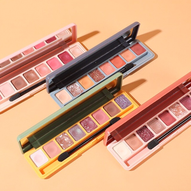 Phấn mắt Lameila 8 ô novo nhũ siêu xinh