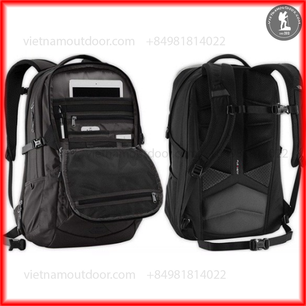 Balo laptop The North Face SURGE TRANSIT ⚡️ HÀNG XUẤT DƯ ⚡️- balo đi du lịch, đi làm - balo chống sốc đựng laptop 15,6..