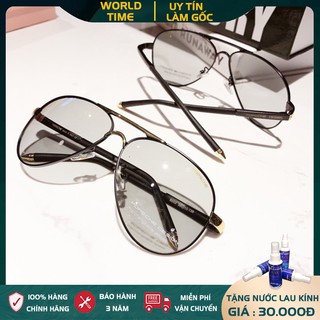 Kính mát nam cao cấp Tròng Đổi Màu khi đi ra nắng - Đổi Màu theo Nhiệt Độ Siêu Hot Porshe P1175 Mắt kính Polarized