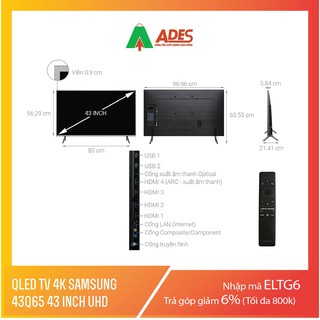 Tivi Samsung UA43RU7400 43INCH