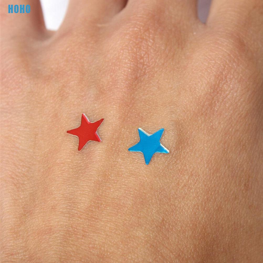 880 Miếng Dán Sticker Hình Ngôi Sao