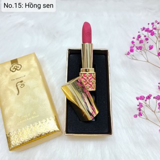 🌸[Fullbox] 💄Son Whoo Velvet Lip Rouge lì chuẩn, mịn môi