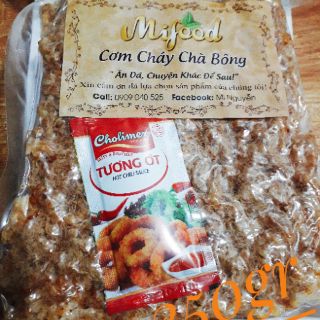 Cơm cháy chà bông giòn xốp,nhiều ruốc