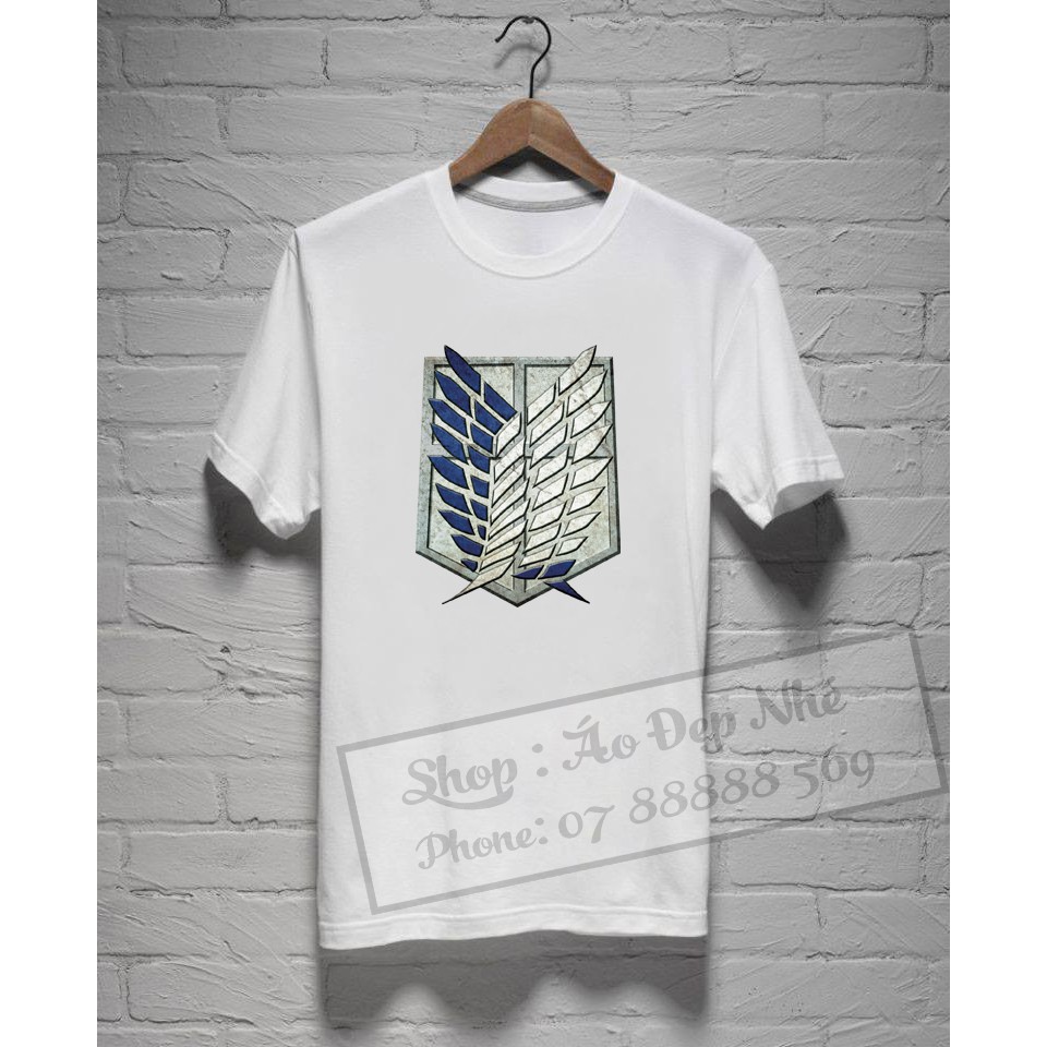 Áo thun Attack On Titan chất đẹp