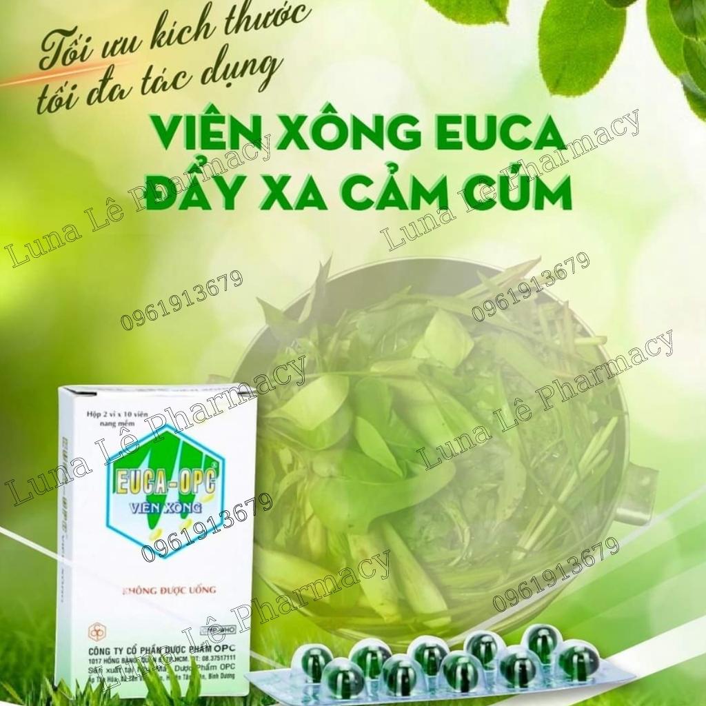 Viên xông EUCA OPC hộp 20 viên