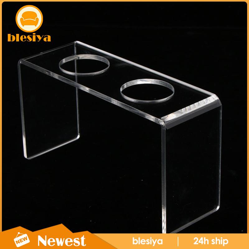 Giá đỡ kem ốc quế 6 lỗ bằng nhựa trong suốt tiện dụng