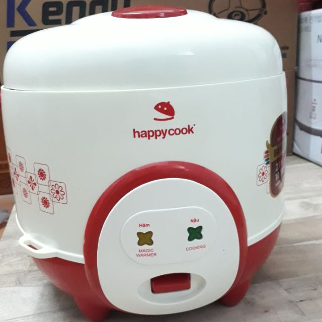 Nồi cơm điện Happycook 1.8 lít HC-180A Đỏ