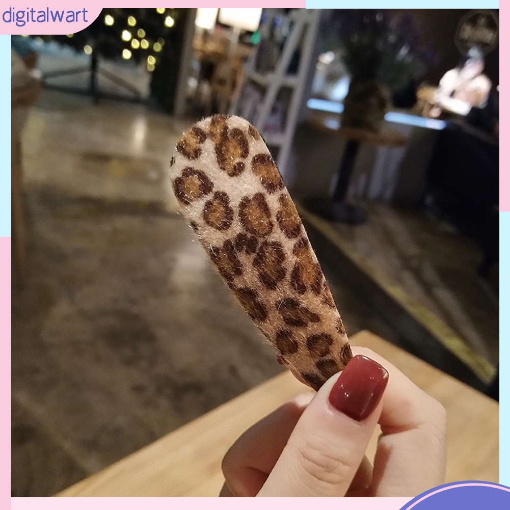 Kẹp Tóc Họa Tiết Da Báo Thời Trang Dành Cho Nữ