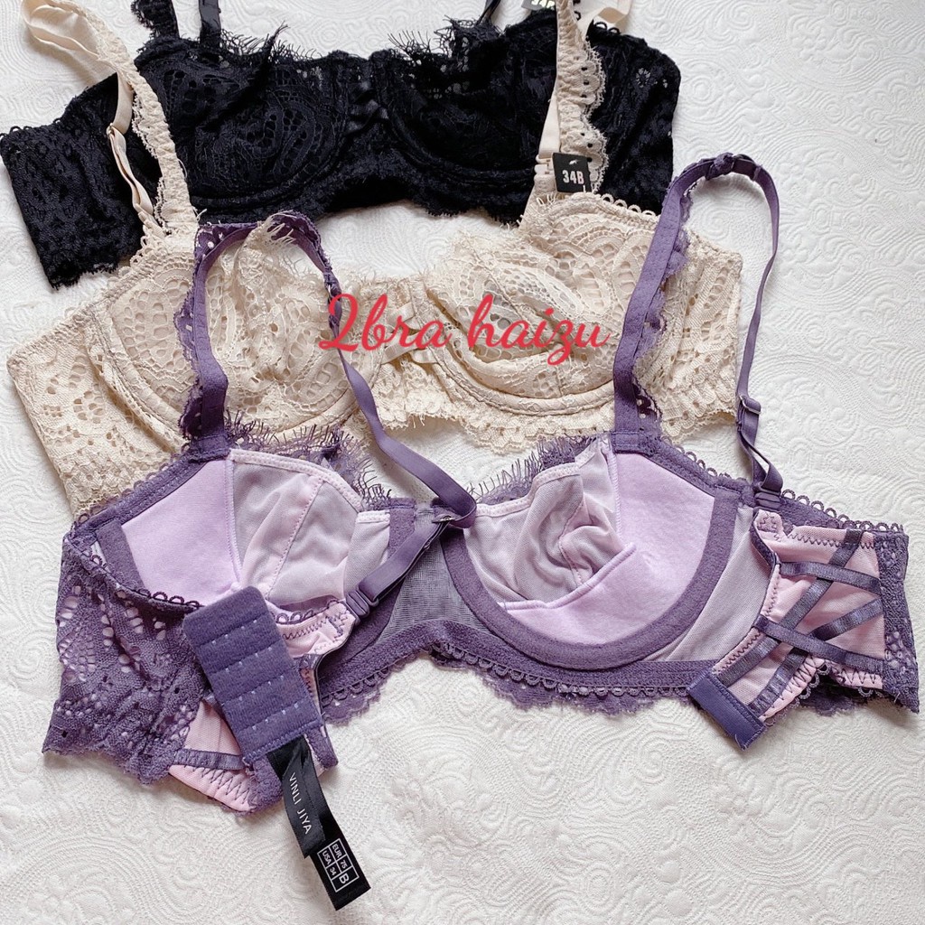 THANH LÝ - Áo lót A025 Vicky ren có gọng mút mỏng ren cao cấp