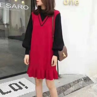 Váy len suông quảng châu cao cấp