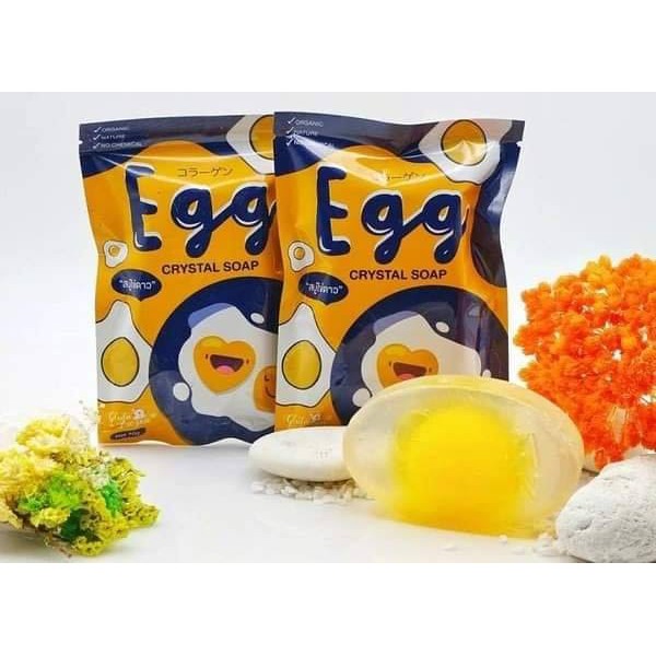 Xà Phòng Trứng EGG CRYSTAL SOAP Thái Lan 70gram