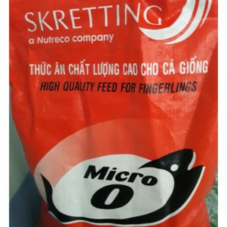 Cám micro 0 nguyên bao 10kg, thức ăn cá cảnh micro, lươn, cá chép SIZE MỊN