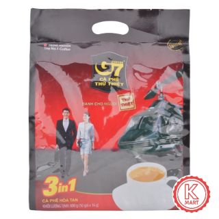 CAFE HÒA TAN TRUNG NGUYÊN G7 (Túi lớn 50 gói nhỏ)