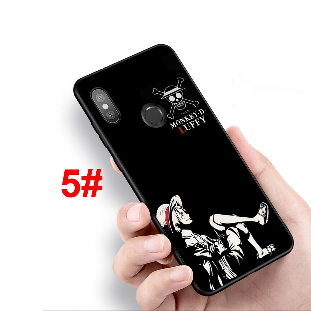 Ốp điện thoại silicon hình Luffy 15F cho Redmi K20 Pro Note 4X 5A Prime 6 7 8 Pro 8T