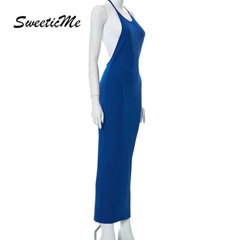 Đầm Nữ Sweeticme Lưng Cao Cột Dây