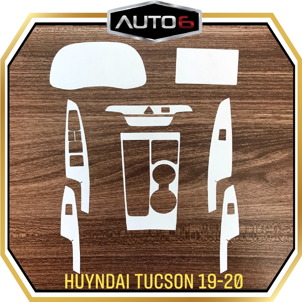 TUCSON [2019-21]: Film PPFdán màn hình cảm ứng - AUTO6 - chống xước và che mờ vết xước cũ, giữ nguyên độ bóng của xe
