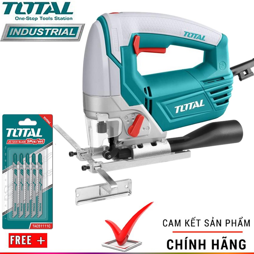 MÁY CƯA LỌNG TOTAL 800W TẶNG KÈM BỘ LƯỠI CƯA LỌNG TS2081006