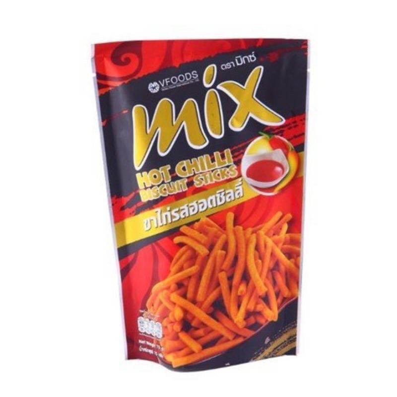 Snack bim bim que Mix Vfoods Thái Lan 60g vị ớt