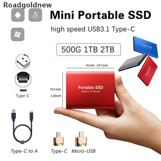 Ổ cứng ssd di động 4tb / 2tb / 1tbgb type c usb3.1