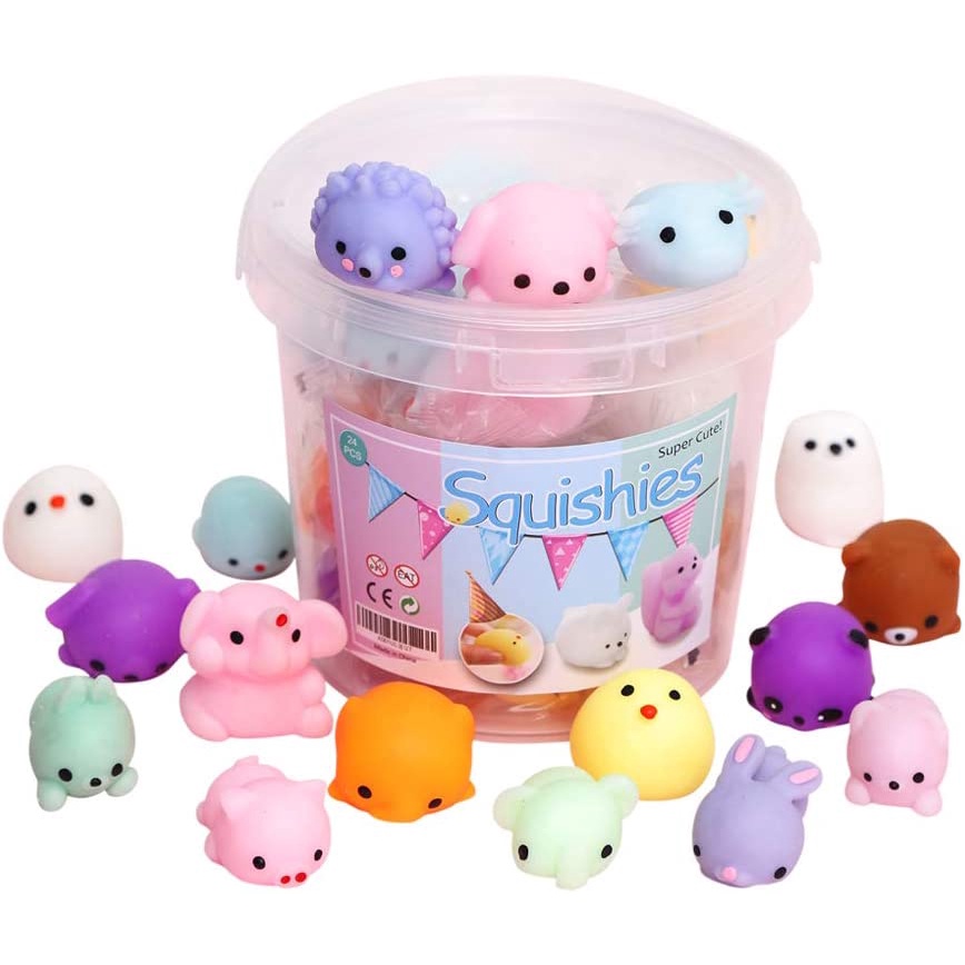 Set 10 Đồ Chơi Squishy Mini Dễ Thương Cho Bé