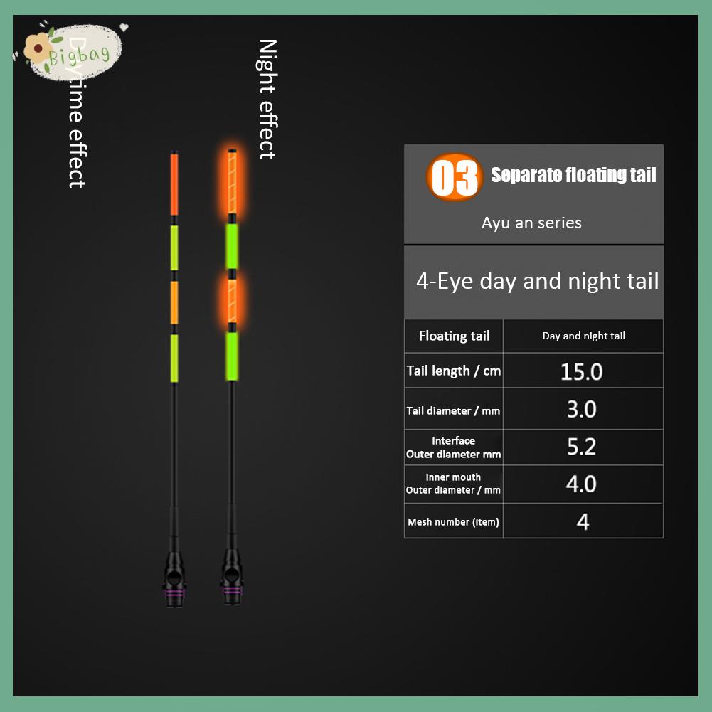 Smart Luminous Float Tail Night Sensor Multifunctional Electric Fishing Float