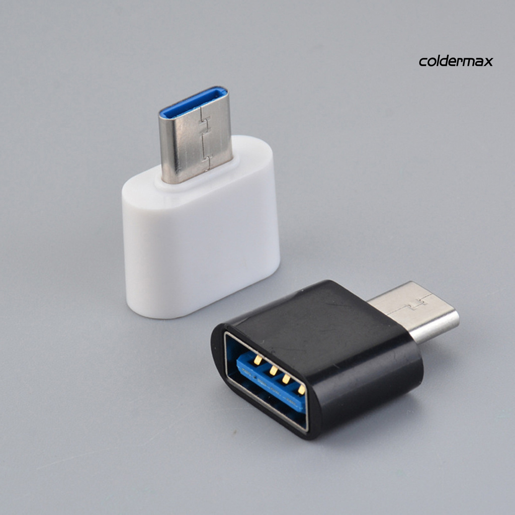 Set 2 Đầu Chuyển Đổi OTG Cổng Type-C Sang USB Nhỏ Gọn