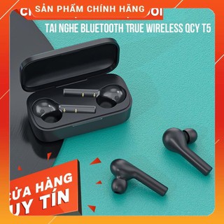 Xả Kho- Tai nghe bluetooth QCY T5 - Tai nghe Bluetooth True Wireless QCY T5 -dc4001