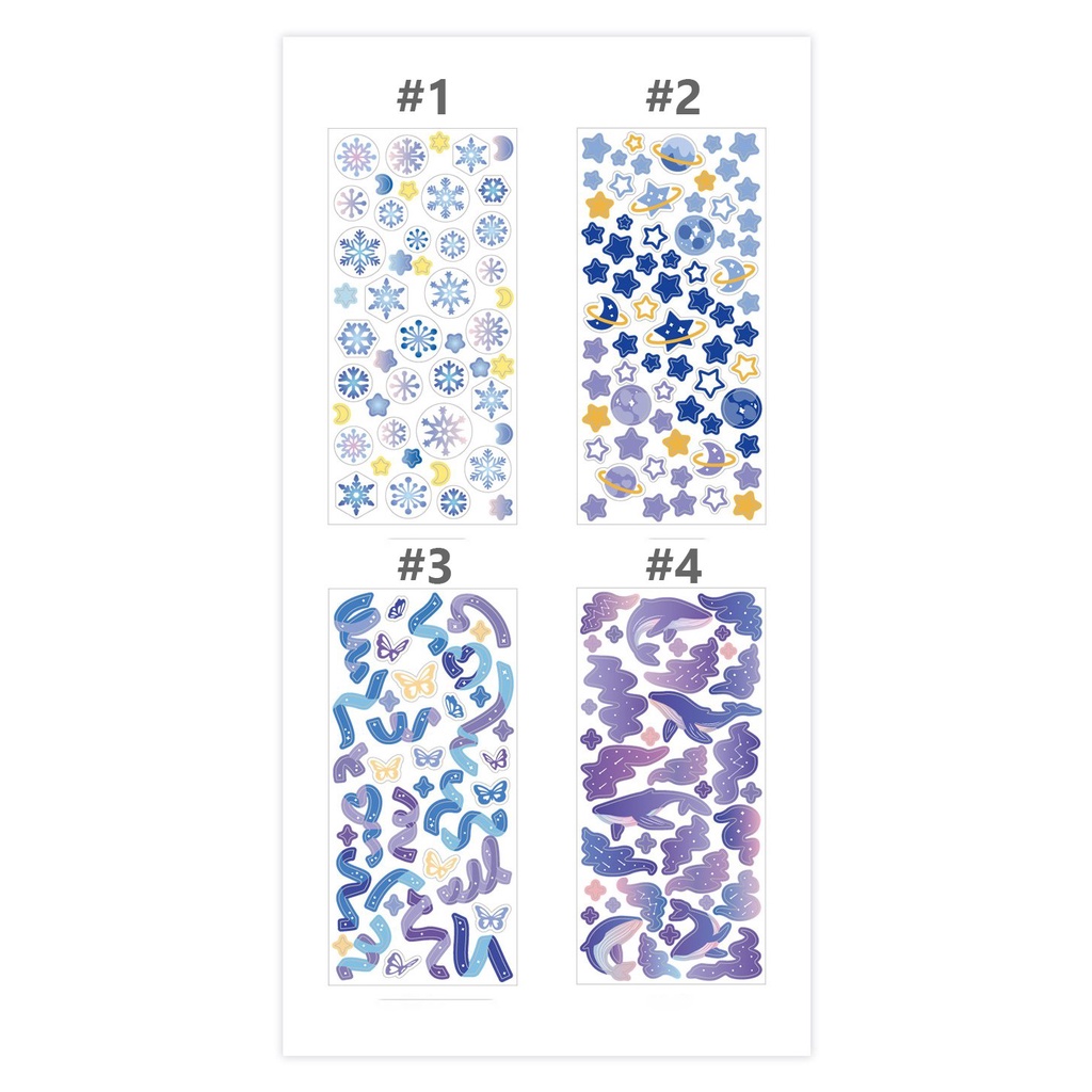 Sticker  Infeel.me X6515 siêu dễ thương trang trí sổ tay, scrapbook, planner,... [ 085 ]