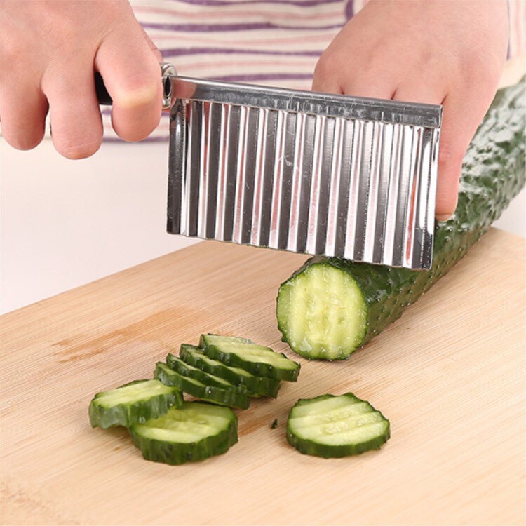 Dao Cắt Tỉa Hoa Quả Lượn Sóng - Inox Xuân Mai