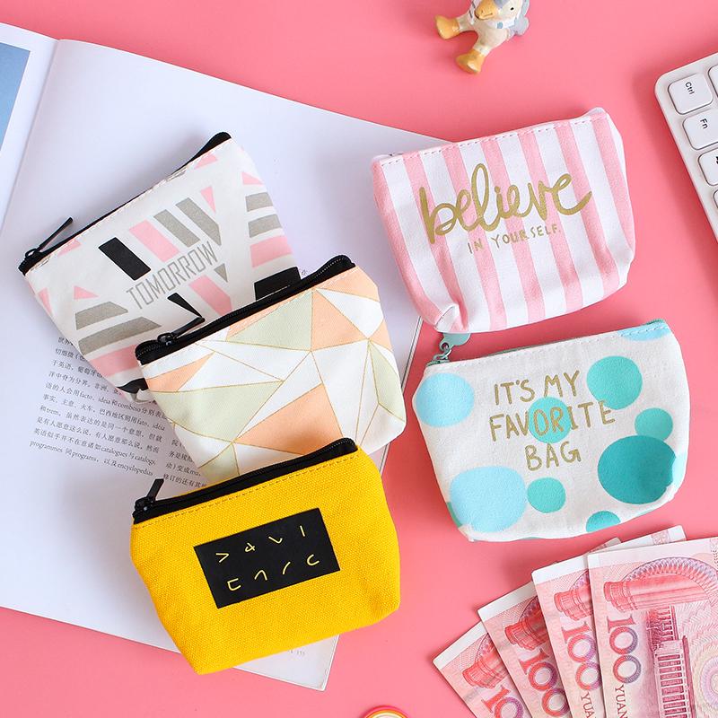 Ví nữ mini kiểu dáng đơn giản phong cách hàn quốc