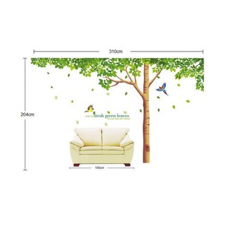 decal dán tường bộ đôi-cx001