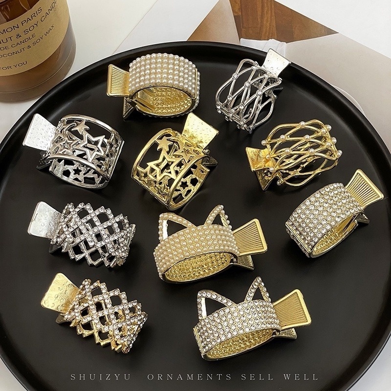 (MớI) Kẹp TóC Kim LoạI ThờI Trang