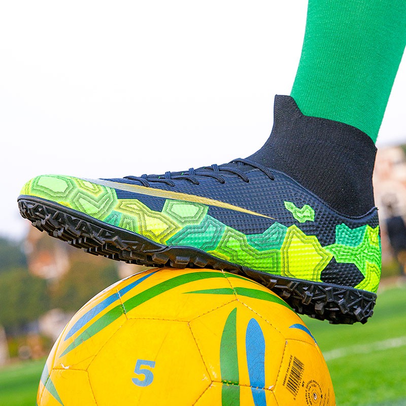 TF Mbappe ‘Bondy’ Giày bóng đá chất lượng cao Giày bóng đá Futsal Giày bóng đá trẻ em Size:35-45