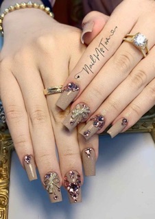 Charm nơ trang trí nail