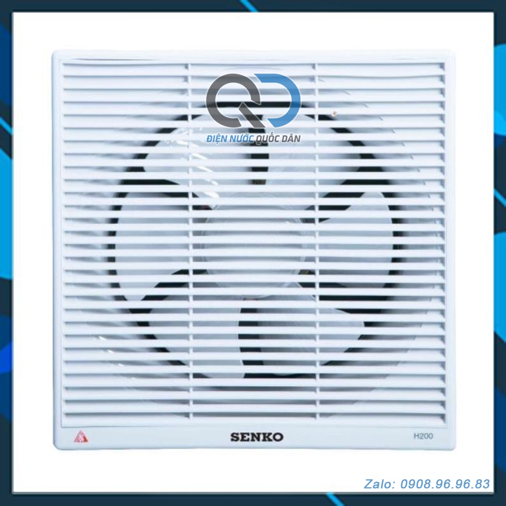 Quạt hút tường Senko H150, H200, H250 - Bảo hành chính hãng
