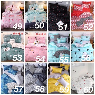 Bộ chăn ga gối cotton poly (Hàng nhập)