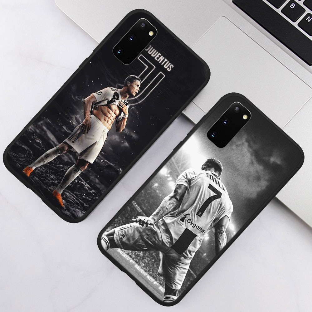 Ốp điện thoại hình Cristiano Ronaldo CR7 52SA cho Samsung Galaxy A30S A20S A20E A10S A30 A20 A10 A9 A8 A7 Plus