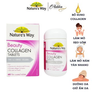 Viên uống đẹp da Nature’s Way Beauty Collagen Booster Nature’s Way 60 viên