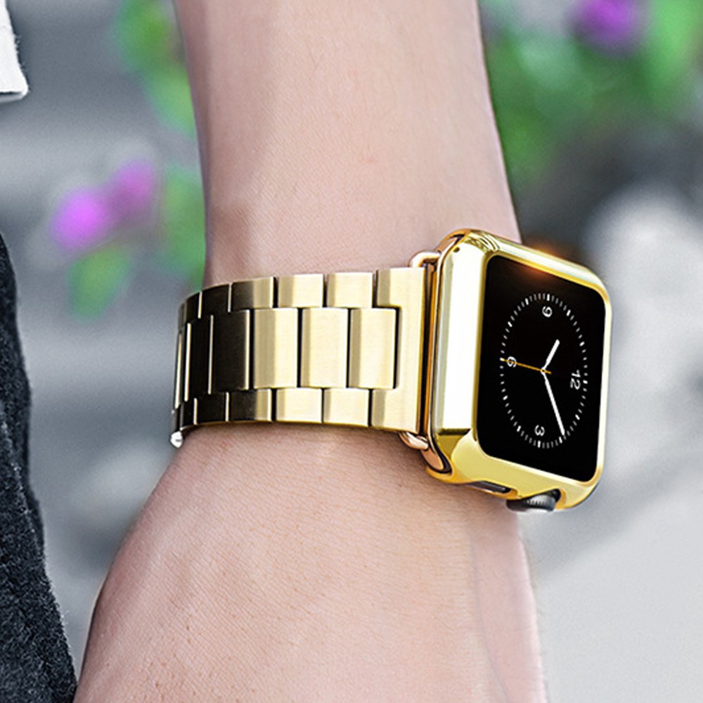 Ốp Bảo Vệ Mặt Đồng Hồ Iwatch 1 / 2 / 3 / 4 / 5 / 6 / se Pc 38mm 40mm 42mm 44mm