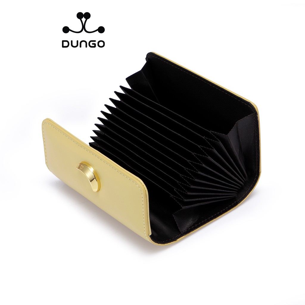 Ví Ngắn Da Thật JUST STAR Trắng/ Tím/ Vàng JU070704