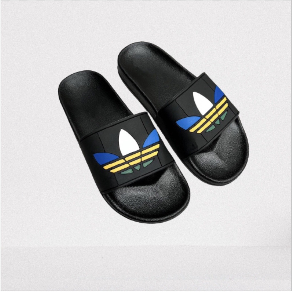 Dép Nam 𝐀𝐃𝐈𝐃𝐀𝐒 3 Lá Đế Cao Su Chống Nước - Dép Quai Ngang Nam Nữ Thời Trang Cao Cấp Hottrend 202