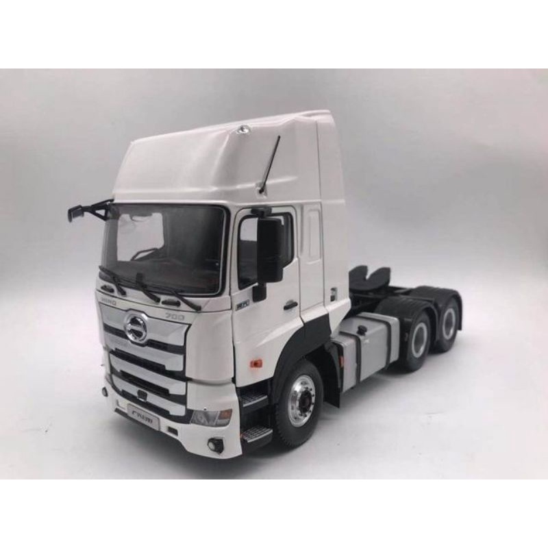 Xe mô hình đầu kéo Hino 700 hợp kim 1:24