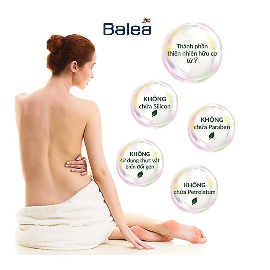 Sữa tắm dưỡng da dưỡng ẩm lưu hương lâu mềm mịn da  BALEA Soft Cream DUSCHE 300ml | BigBuy360 - bigbuy360.vn
