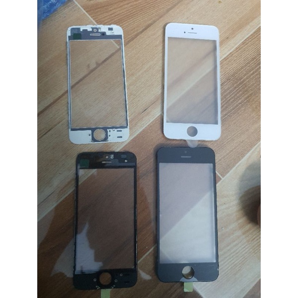 (Combo 2 cái ) Kính táo ip 5g 5s liền keo oca