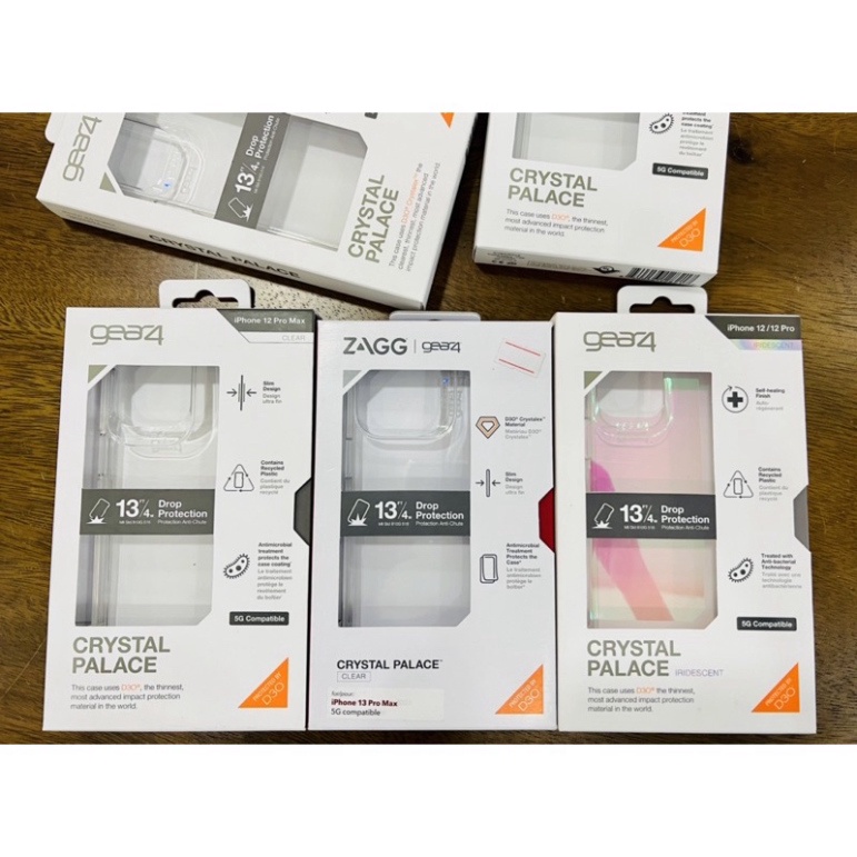 Ốp lưng chống sốc cho iPhone 13 - 12 11 pro max 11 promax Series Gear4 D30