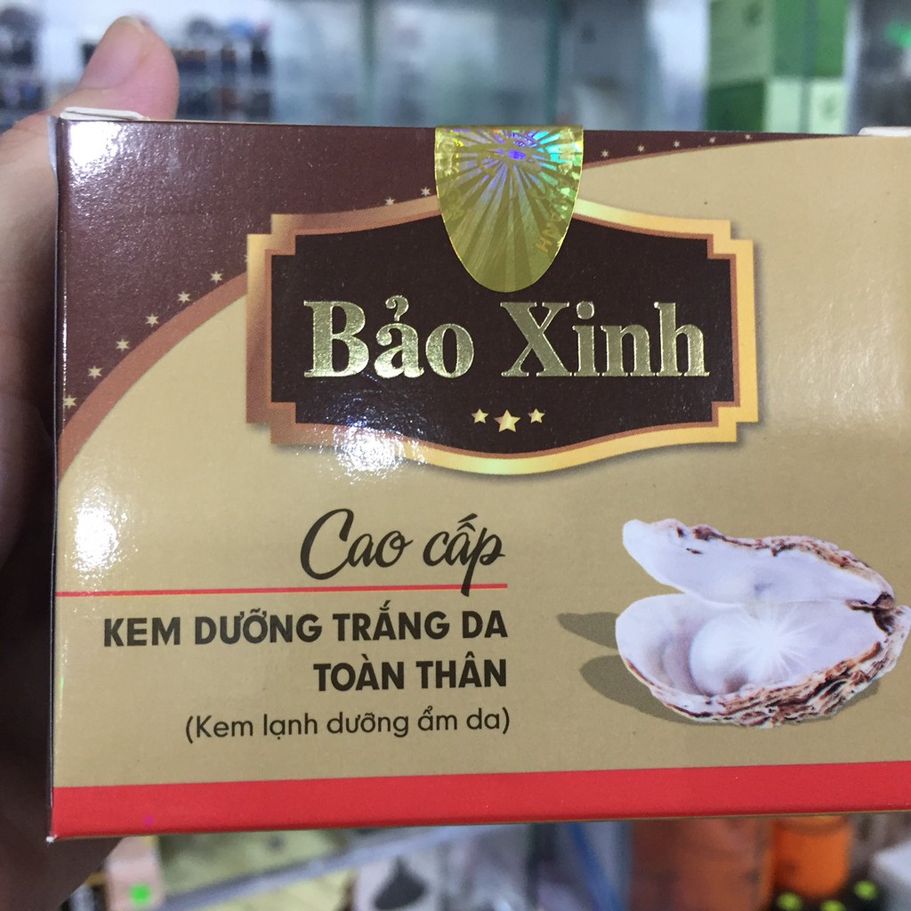 [bán sỉ] MẪU MỚI, kem dưỡng trắng da toàn thân cao cấp Bảo Xinh 70g giá bao bì 199k