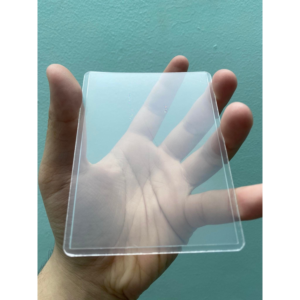 Có sẵn Toploader bọc cứng bảo vệ thẻ bài bo góc Yugioh Pokemon độ dày theo phân loại 35PT - Giảm xước