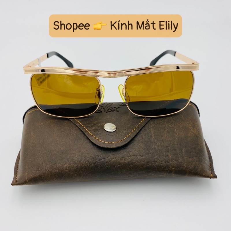 Kính solex đòn gánh /Hàng đẹp Gold 14k-1/25.Solex chữ H Kính mắt elily