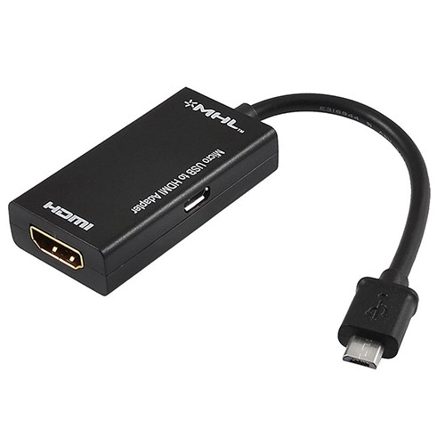 Bộ chuyển đổi cổng MHL Micro USB sang HDMI A A/V TV cho HTC Sony SamSung HDTV